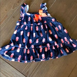 Carter’s pineapple dress size 3 months